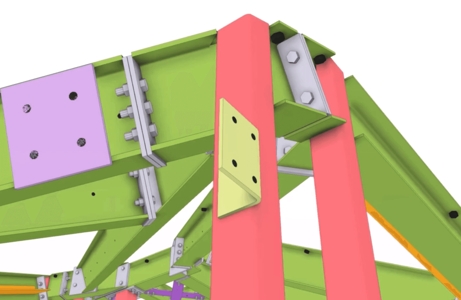 Structural Steel Project 1 — before